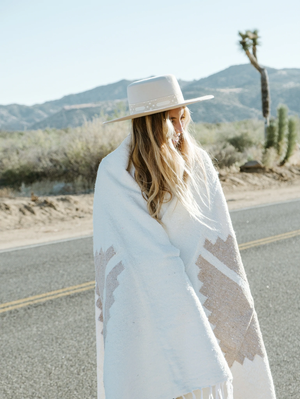 Tribe & True Handwoven Blanket - Adobe Ivory X-Large