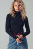 Classic Long Sleeve Turtleneck Top