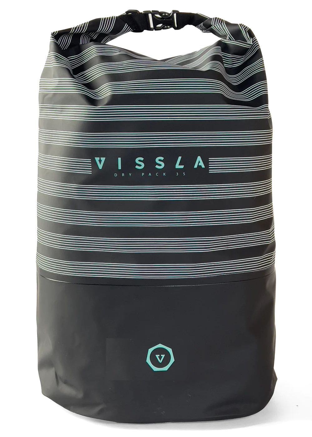 Vissla 7 Seas Dry Backpack 35L | Black Stripe – Rachelle M. Rustic
