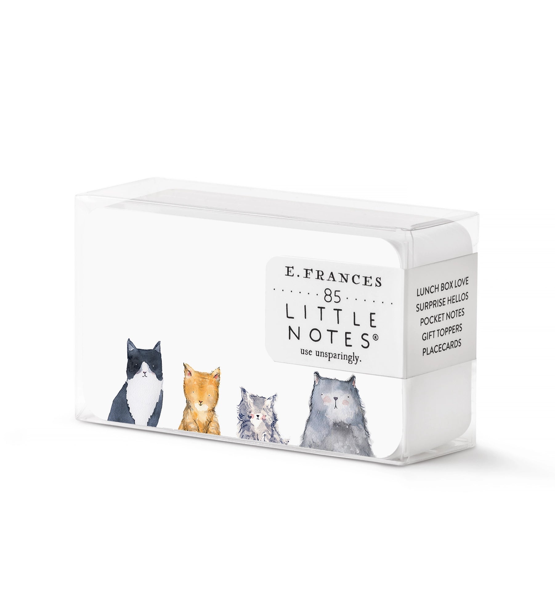 Little Notes Boxed Set of 85 Mini Note Cards cat's meow