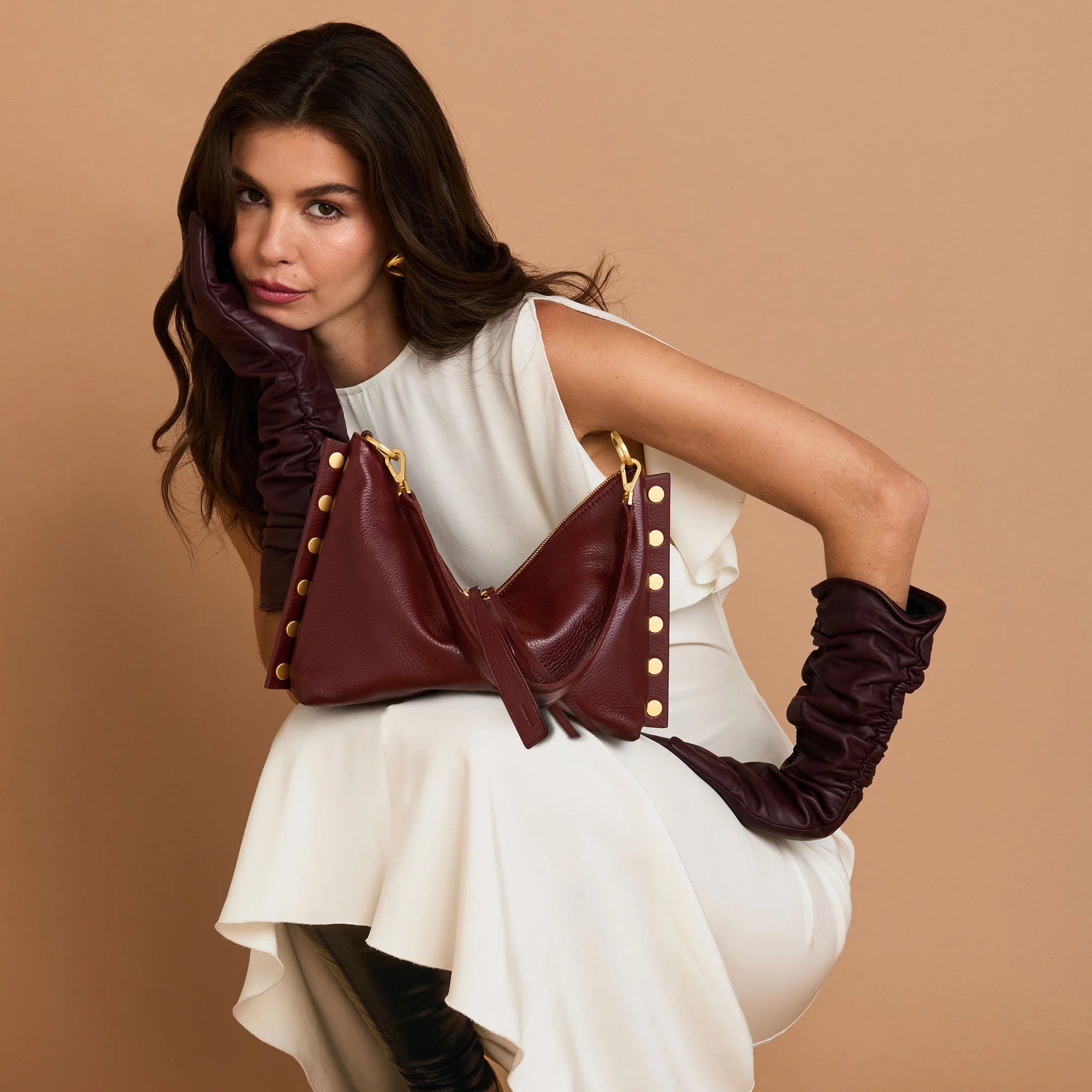 mr. g med cherrywood pebble/brushed gold NA