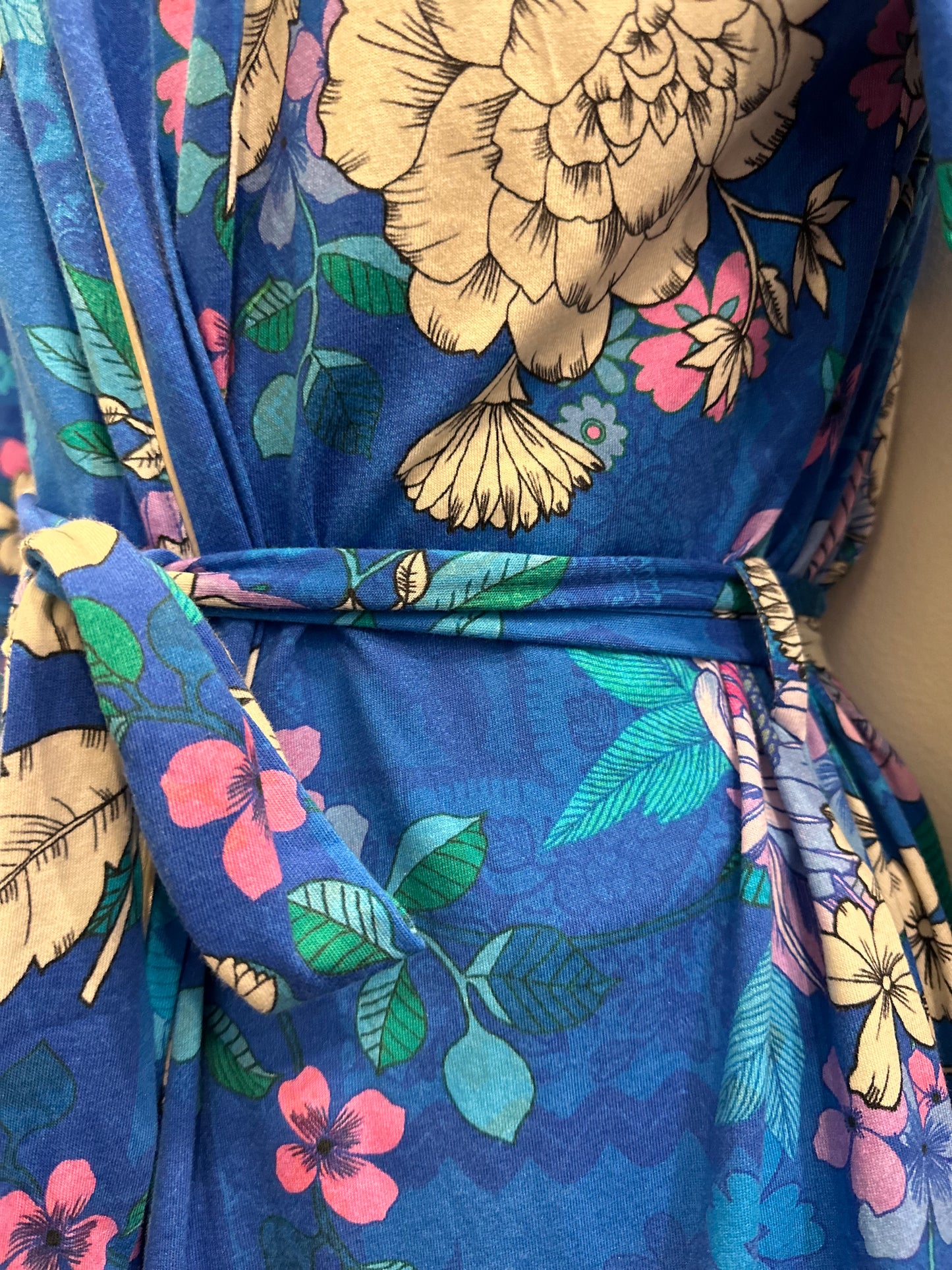Johnny Was Blue Dove Sleep Robe | Multi