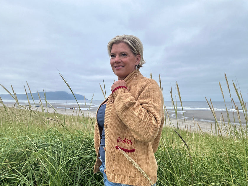 Cozy Crab Cardigan