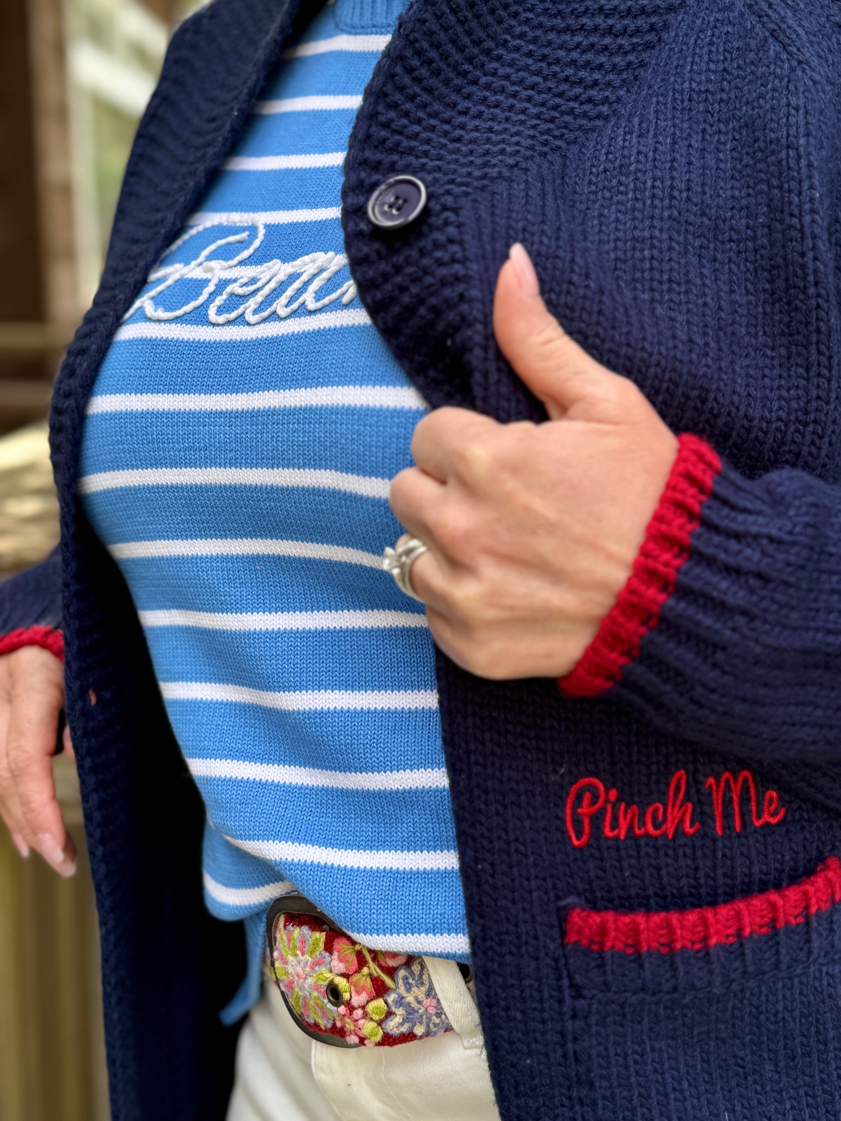 Cozy Crab Cardigan