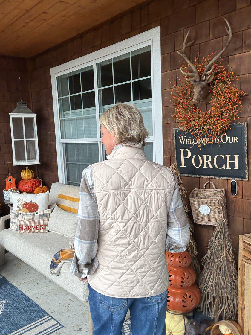 Ilse Jacobsen Beat 01 Quilted Short Vest