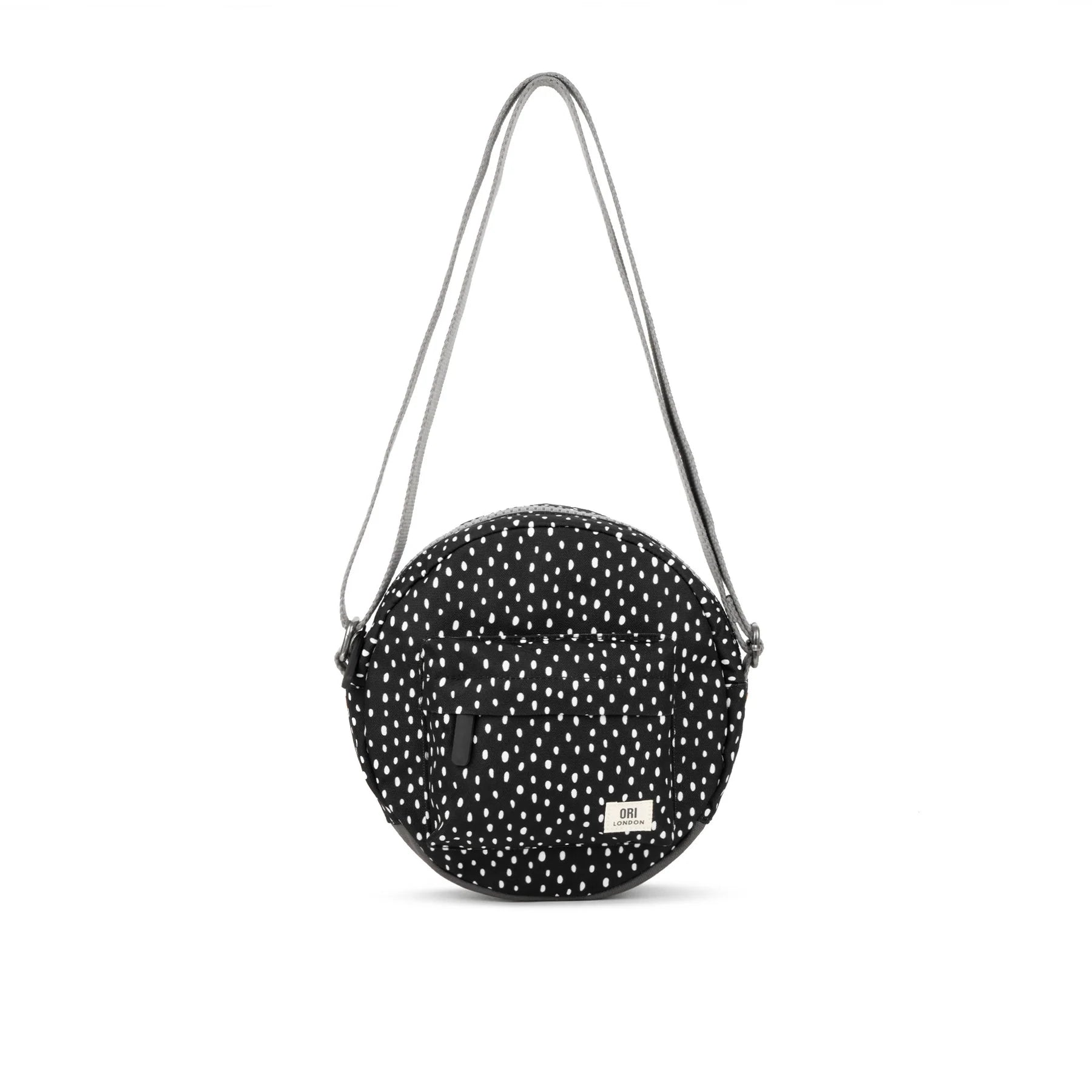 Ori London Paddington B (Nylon) Crossbody Sustainable Bag | drizzle ash