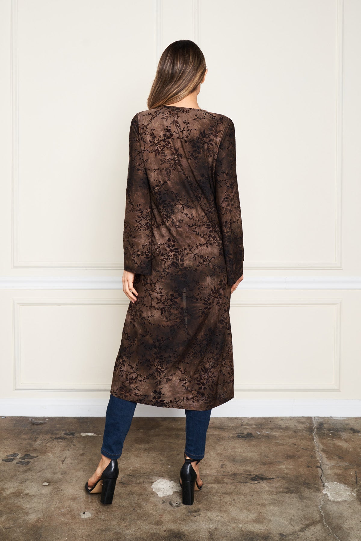 FLOCKED ITY KIMONO
