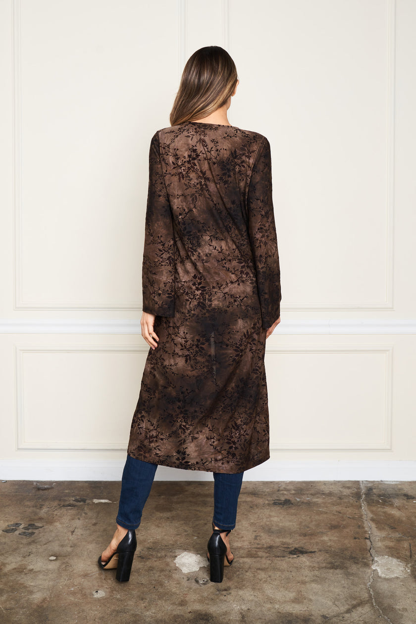 FLOCKED ITY KIMONO