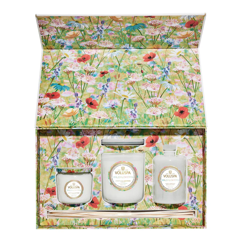 WILDFLOWERS ASSORTED GIFT SET in packaging
