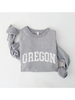 OREGON Graphic Sweatshirt heather grey