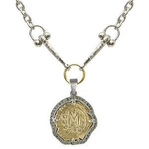 Vintage Silver Molat Necklace | 18-20