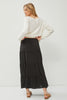 Sierra Tiered Maxi Skirt back styled