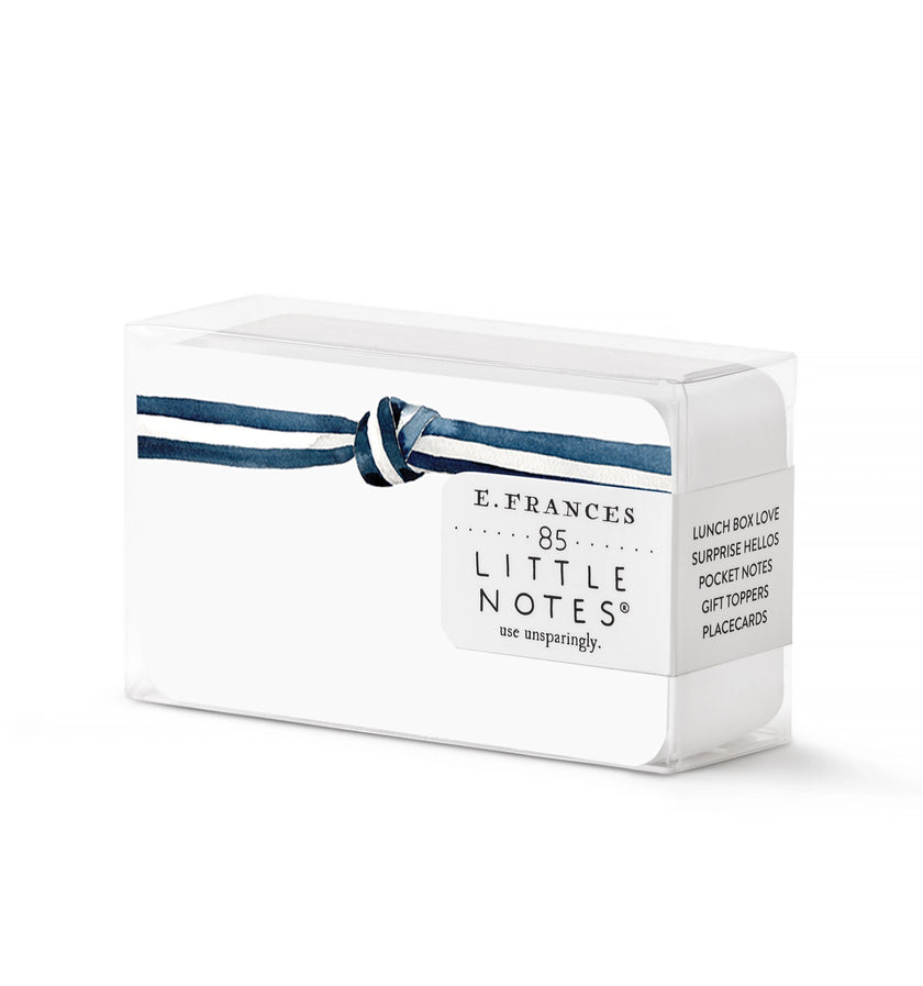 Little Notes Boxed Set of 85 Mini Note Cards knotty