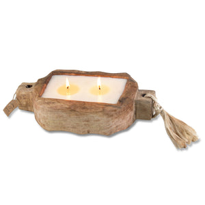 Himalayan Driftwood Candle Small - Sunlight in the Forest