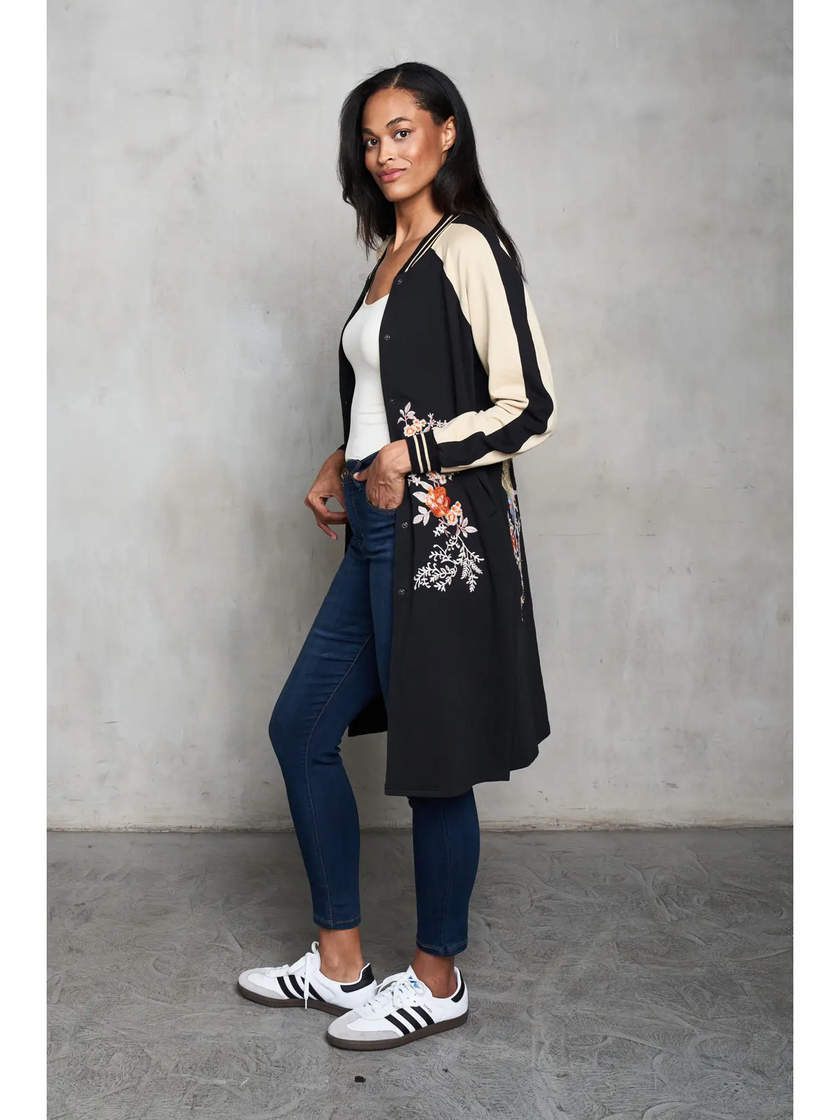 FRENCH TERRY LONG BALL JACKET