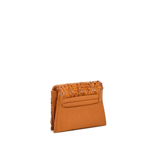 allen wallet woven maple wood/gold heirloom-red zip NA