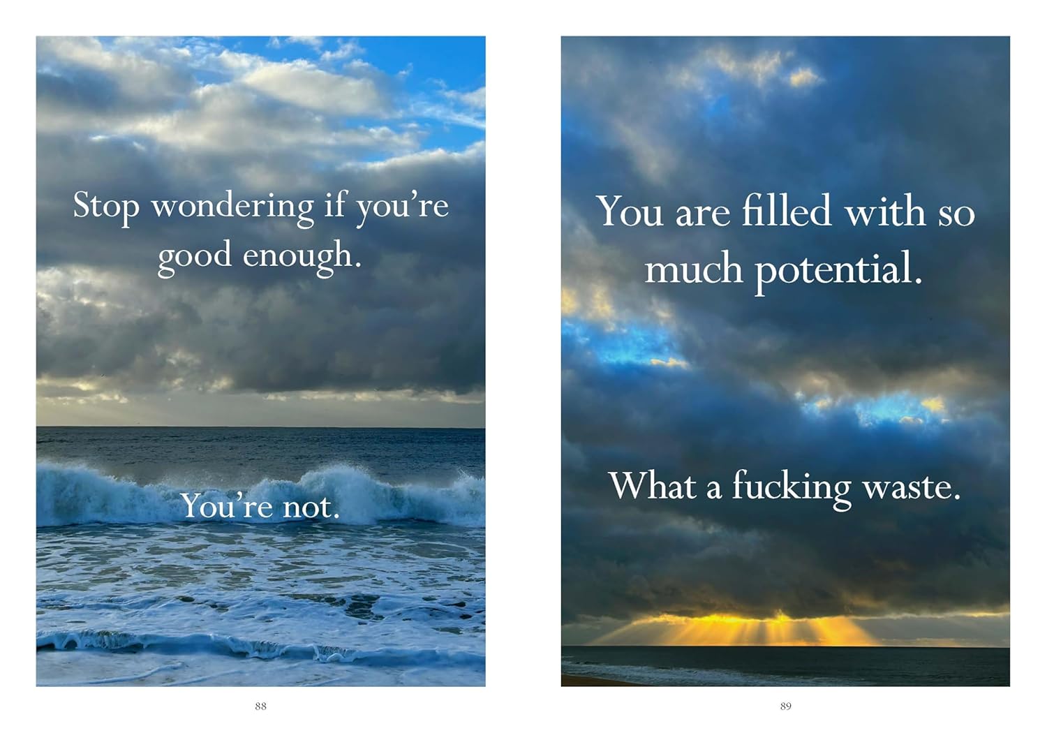 Sorry in advance for making things weird.: A Disappointing Affirmations Collection sample page 2
