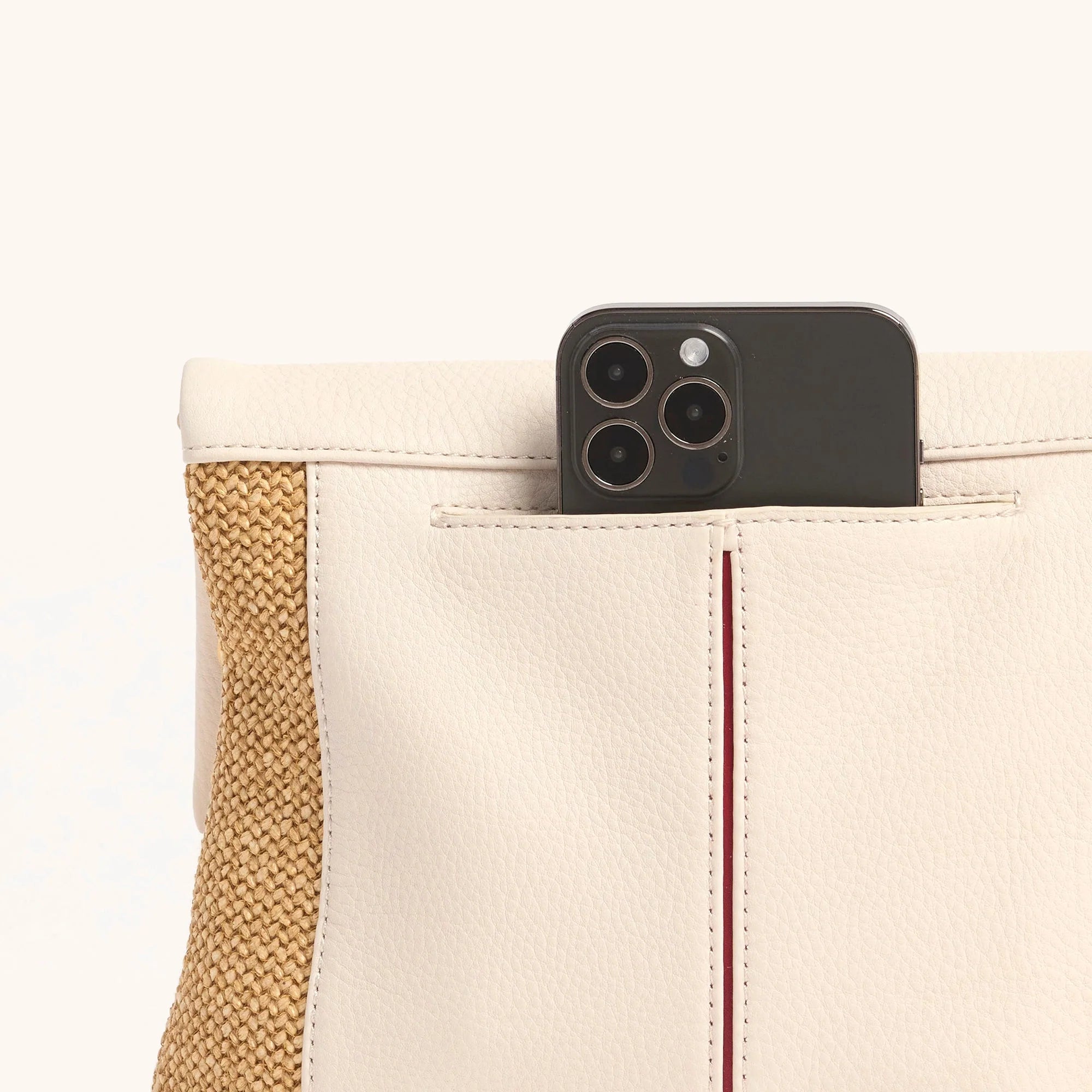 VIP Med-Calla Lily White Raffia BG