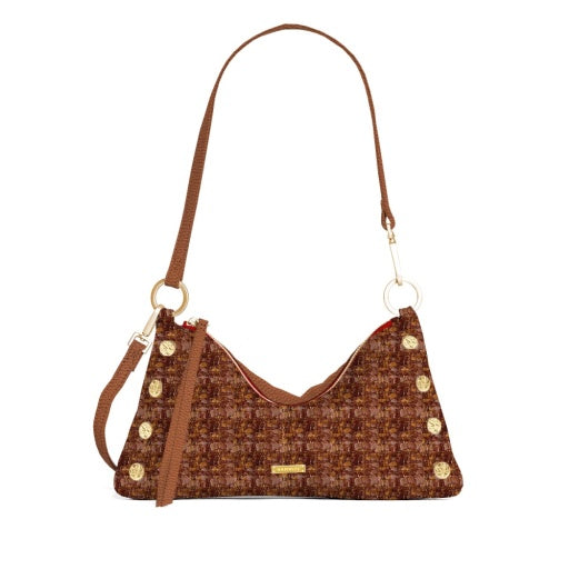 kyle woven maple wood/gold heirloom-red zip NA