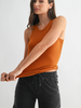 Essential Micro-Ribbed Athleisure Tank Top