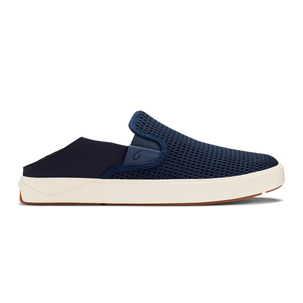 Lae‘ahi Men's Slip-On Sneaker - blue depth heel down