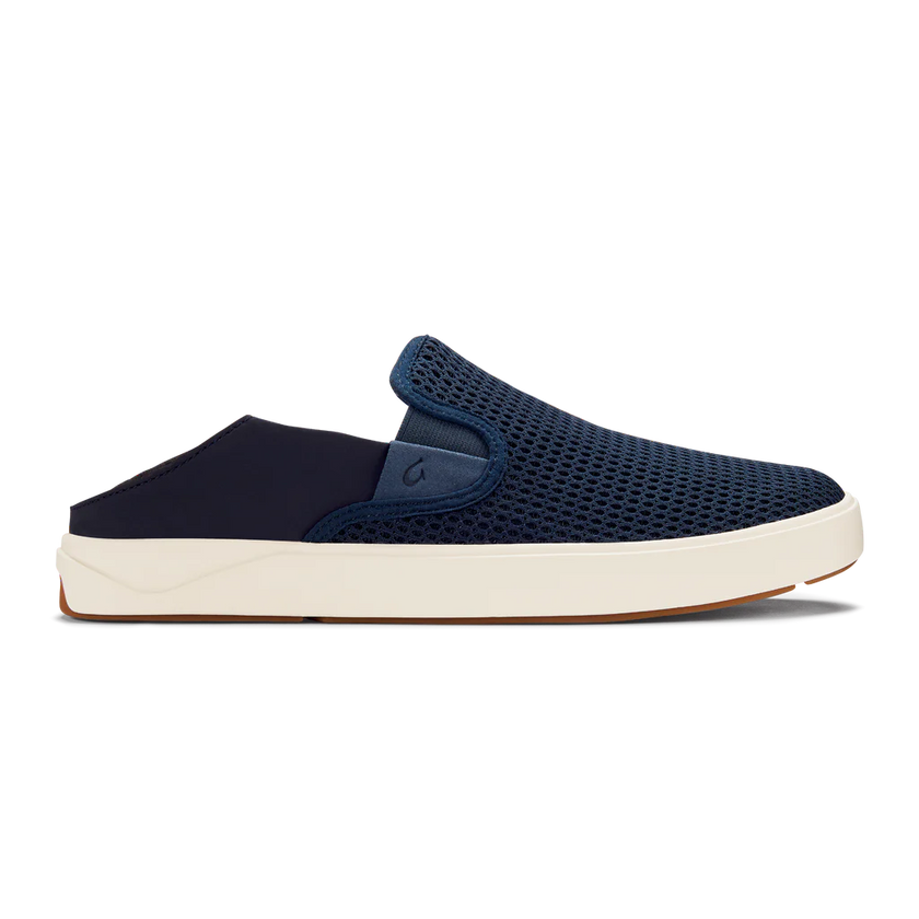 Lae‘ahi Men's Slip-On Sneaker - blue depth heel down