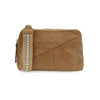 New Tan Gigi Crossbody with Woven Wrist Strap