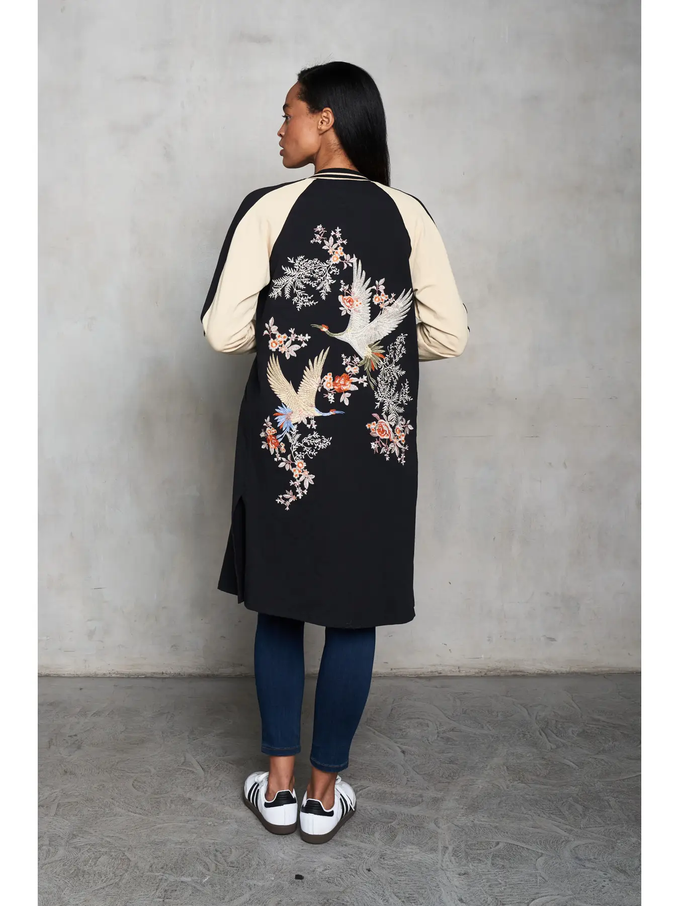 FRENCH TERRY LONG BALL JACKET