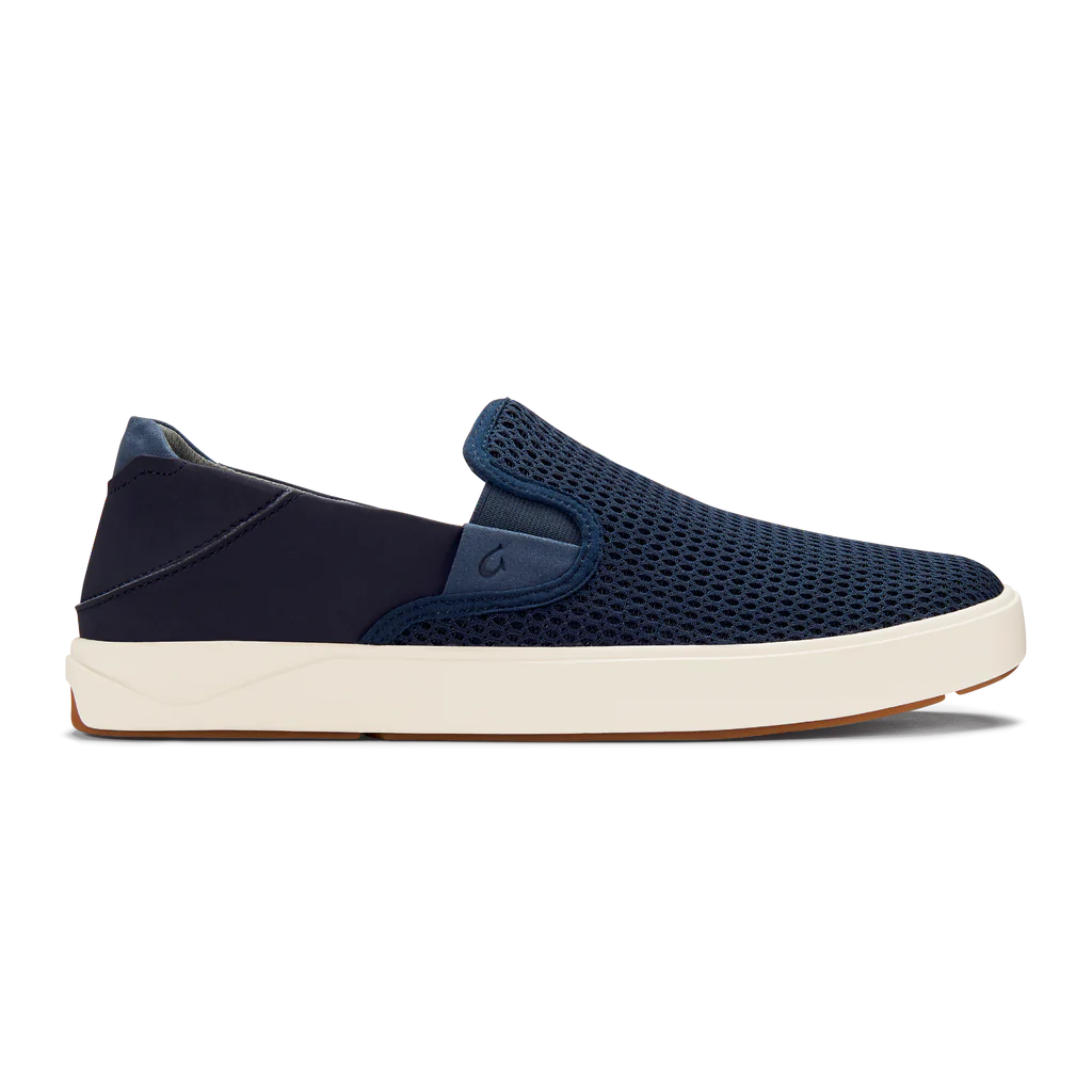 Lae‘ahi Men's Slip-On Sneaker - blue depth side heel up