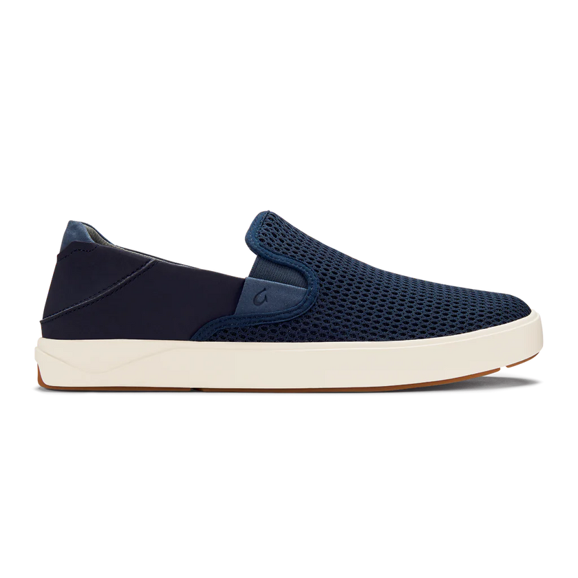 Lae‘ahi Men's Slip-On Sneaker - blue depth side heel up