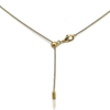 Gold Pavia Coin and Pavé Frame Necklace | 20