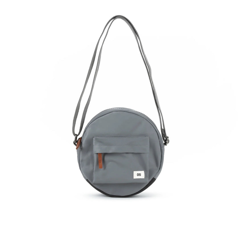 Ori London Paddington B (Nylon) Crossbody Sustainable Bag | Stormy