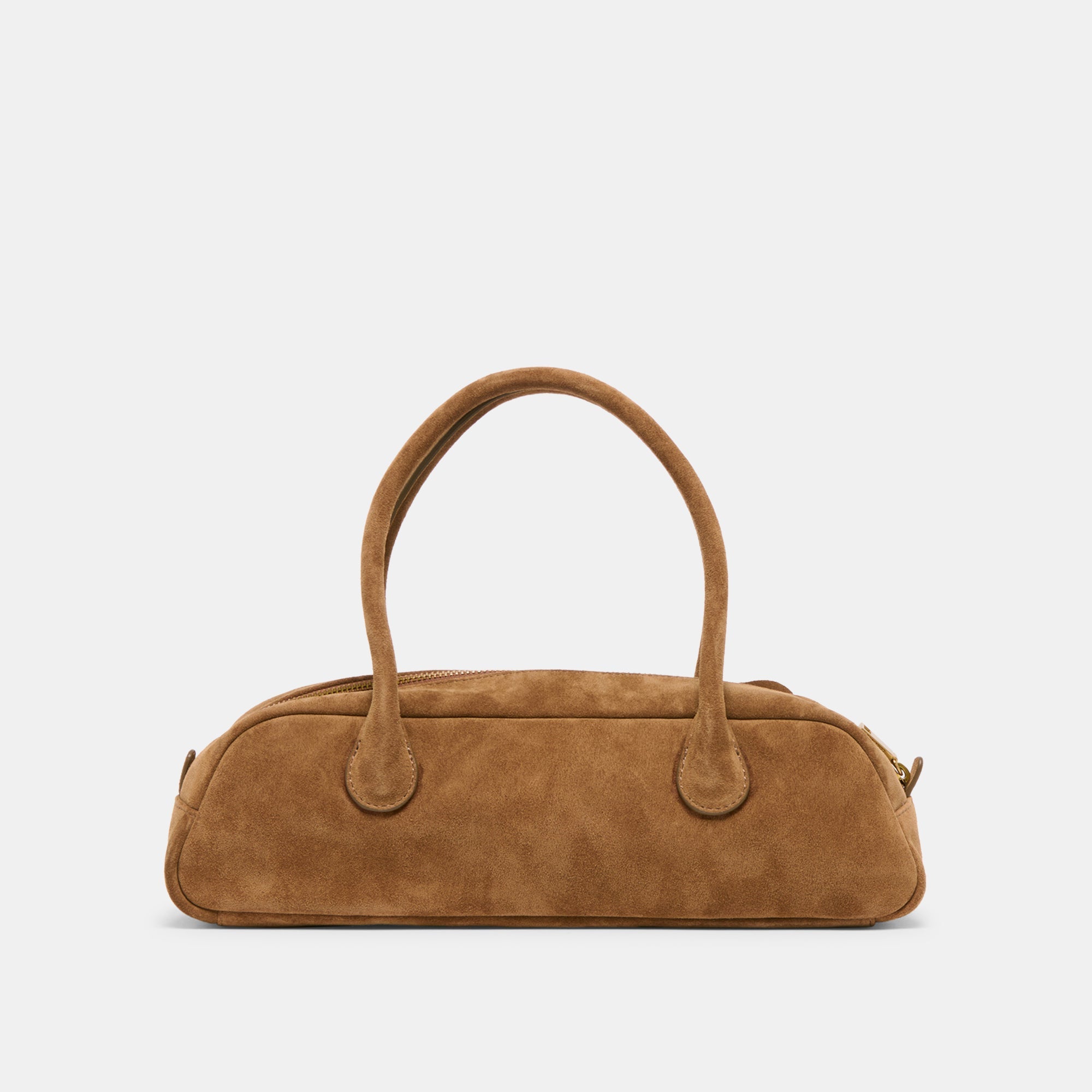 BORACAY Elongated Shoulder Bag | Brown back