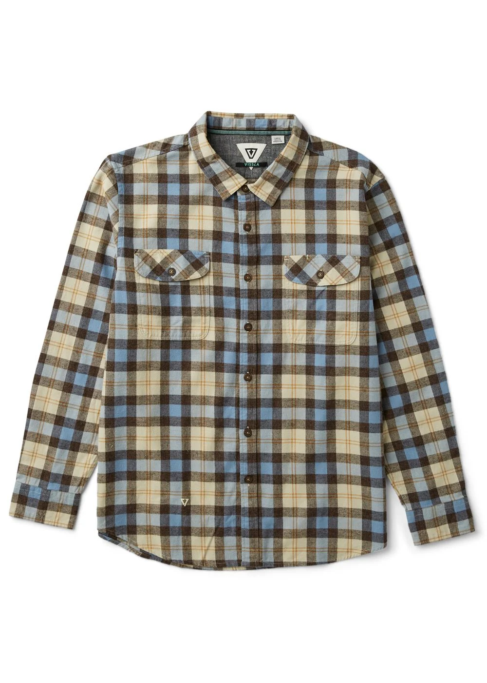 Central Coast Eco LS Flannel front