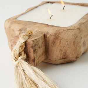 Himalayan Driftwood Candle Small - Wild Green Fig