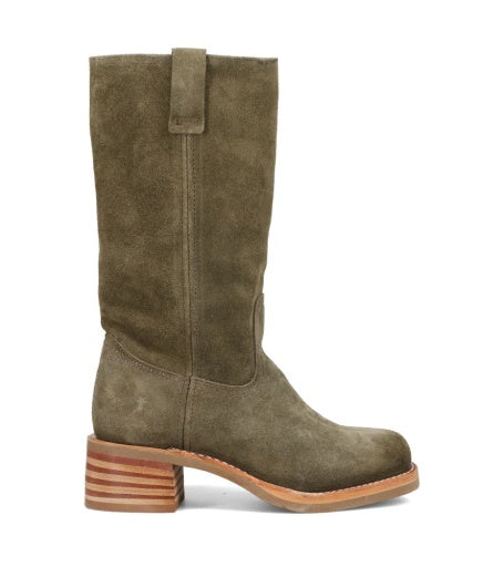 OLIVE - COW SUEDE