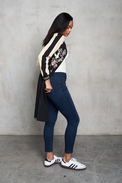 FRENCH TERRY LONG BBALL JACKET