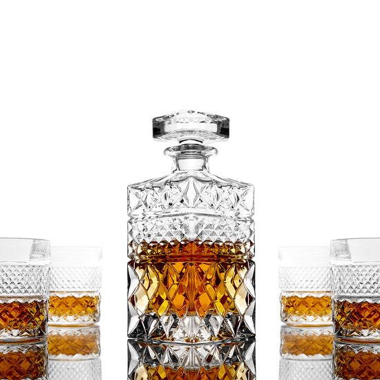 Whiskey Decanter With Glasses & Chilling Stones Gift Set stage 2