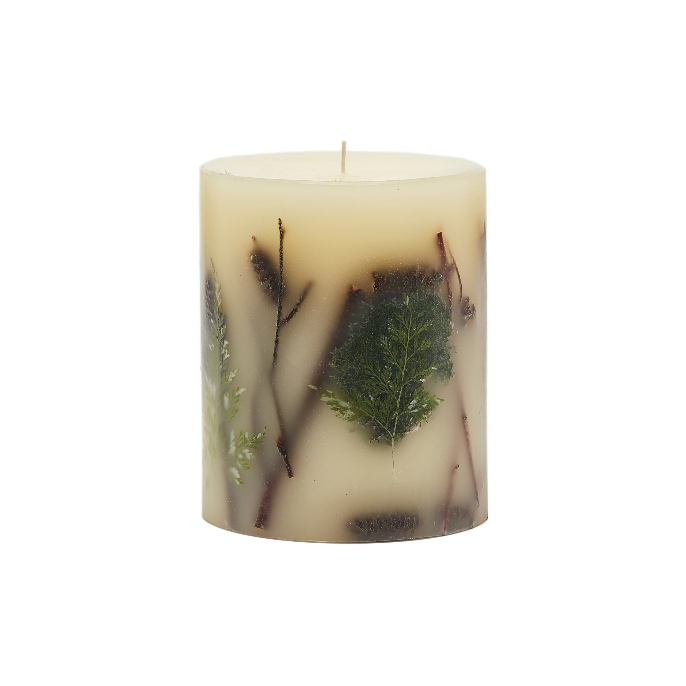 Rosy Rings 5" Forest Botanical Candle 120 Hour Burn front