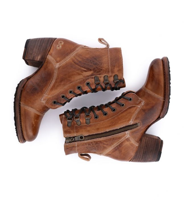 Bed|Stu Judgement Boot - Tan Rustic