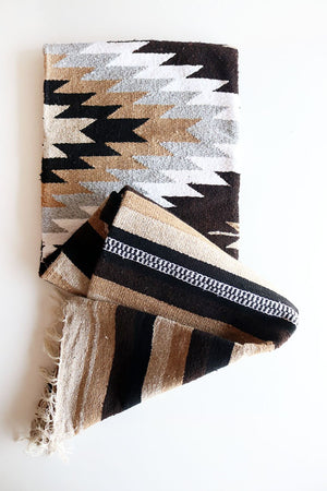 Tribe & True Handwoven Blanket XL - Sequoia Diamond front