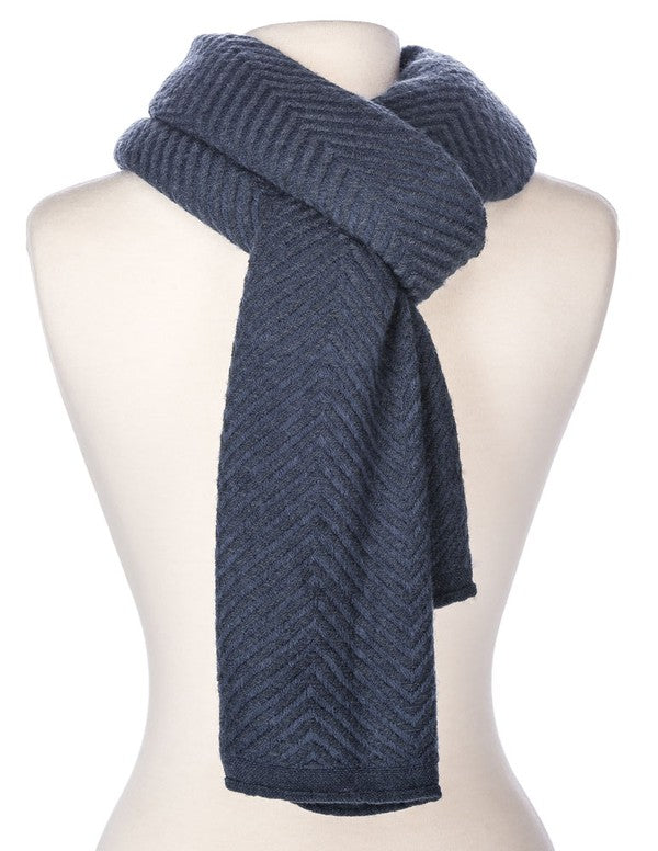 Navy Blue Scarf Men Scarf Men Winter Scarf Mens Wool Scarf 