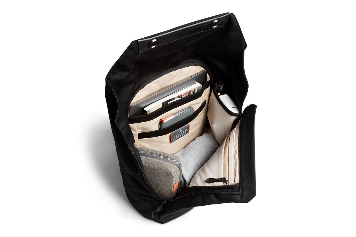 Melbourne Backpack - Melbourne Black open