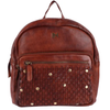 Genuine Leather Italian BackPack | Cognac