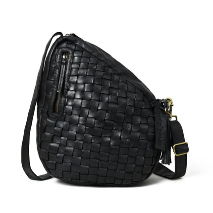 Jam Woven Sling Tote black