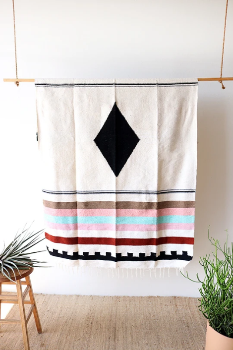 Tribe & True Handwoven Blanket Limited Edition - Wildflower