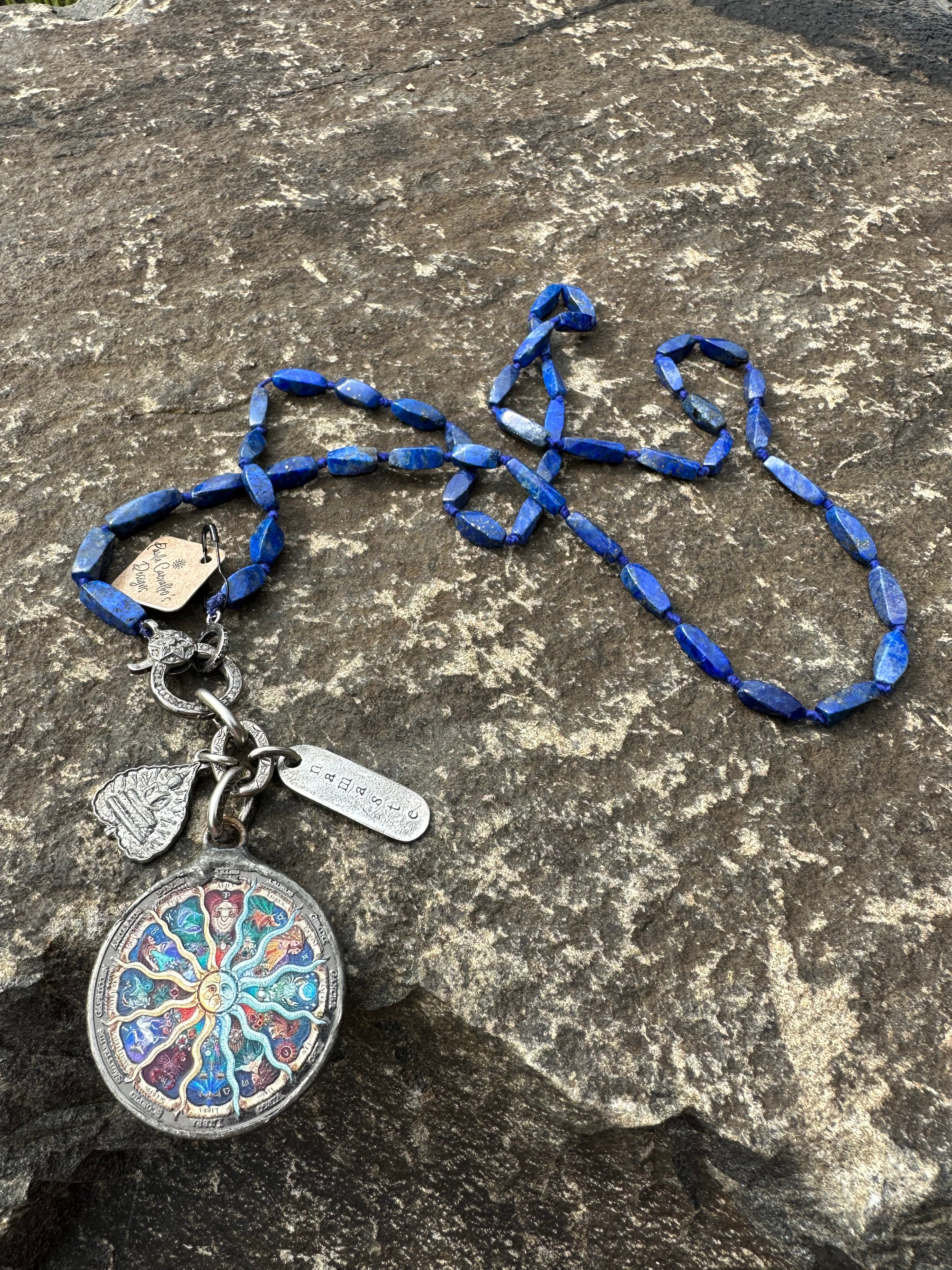 Paula Carvahlo Zodiac Colorful Charm W Lapis