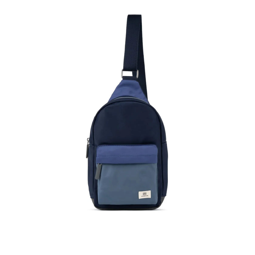 Willesden B (Recycled Nylon) Large Sustainable Scooter Bag | indigo tonal
