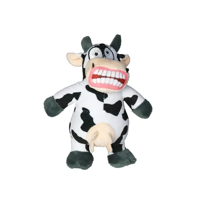 Tuffy Dog Toys | Mighty Jr Angry Animal Mad Cow