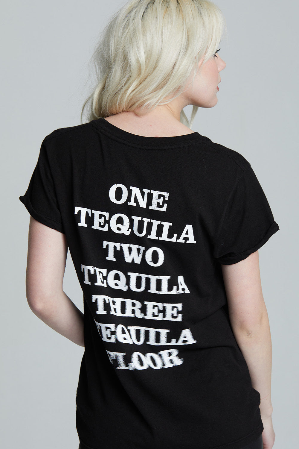 Recycled Karma Tequila Por Favor- Black back